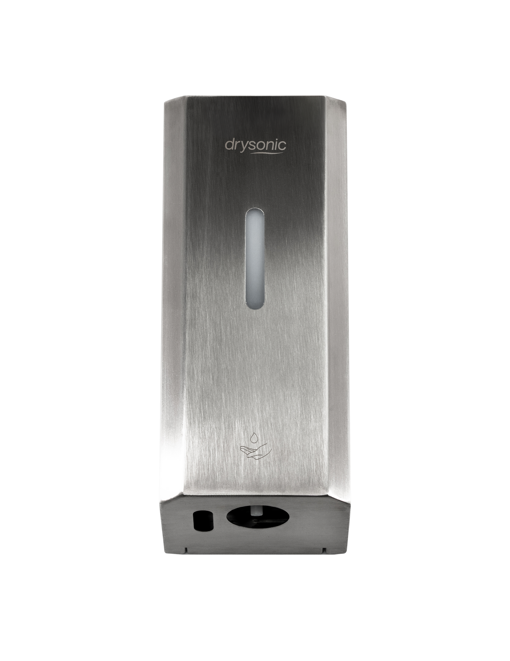 Automatic infrared hand soap dispenser for washrooms.